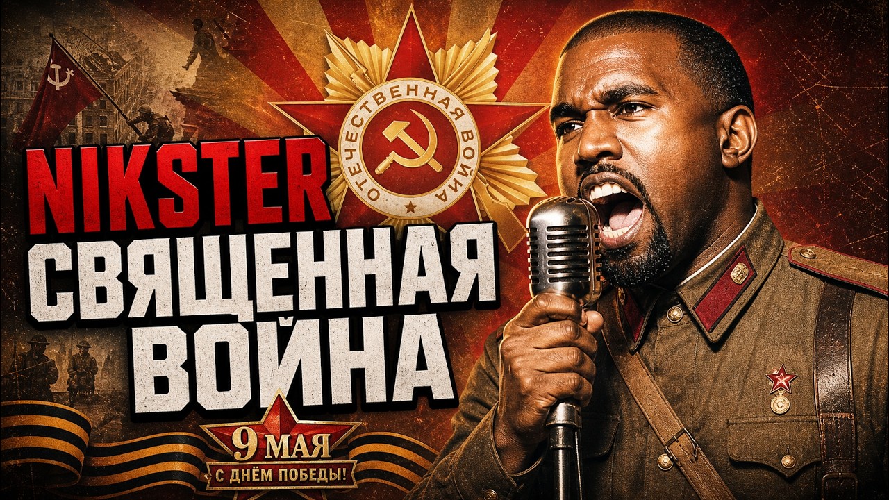 KANYE WEST x NIKSTER - СВЯЩЕННАЯ ВОЙНА │к празднику 9 МАЯ │ ДЕНЬ ПОБЕДЫ !!