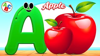  ABC Alphabet Song 🍎 | Learn ABC Phonics A to Z 🔤 | Fun Learning Video for Kids 👶