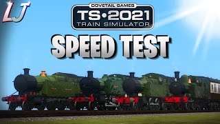 Train Simulator 2021 - GWR Tank Engines (Speed Test #3)