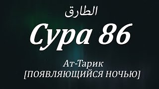 Сура 86 - Ат-Тарик (ПОЯВЛЯЮЩИЙСЯ НОЧЬЮ) с субтитрами