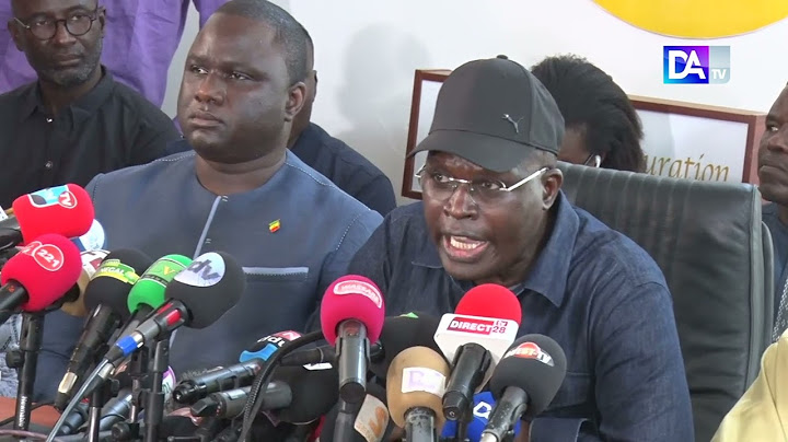 Affaire Barthélémy Dias : « la ruse et la malice ne peuvent pas passer » Khalifa Sall