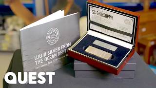 World War II Shipwreck Silver Ingot Sparks Huge Auction Bidding War | The Derbyshire Auction House