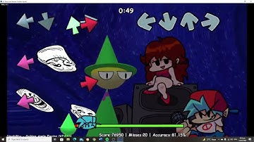 random glitch happend while playtesting disability and wireframe (full wireframe vid soon)