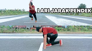 LARI JARAK PENDEK || CARA START DAN MASUK GARIS FINIS ||