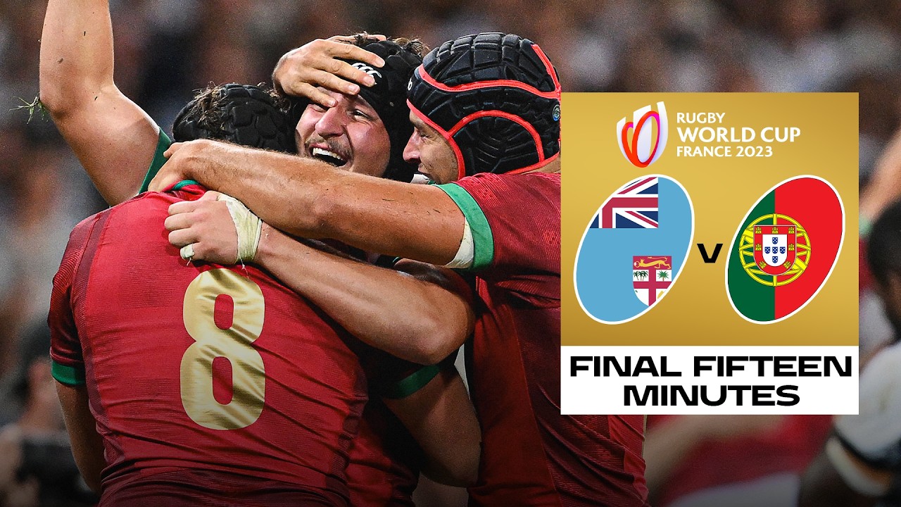 Portugal needed a MIRACLE… Then THIS happened! 😳 | Fiji v Portugal | Rugby World Cup 2023