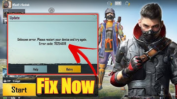 Unknown error please restart your device and try again error code | Pubg Mobile Login Problem Solve