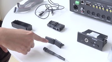 Installation of GONSIN TL-5600 Discussion Unit