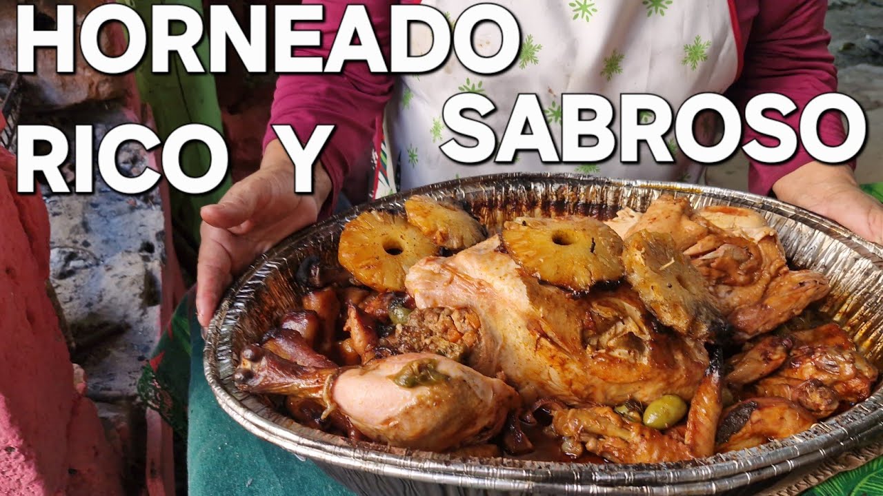 LA GRAN CENA NAVIDEÑA, Lo hice Horneado en mi fogon con carbon muy Riquísimo 🥗💃