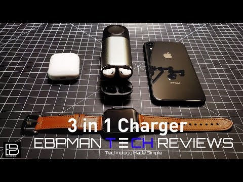 Apple Watch, AirPods & iPhone 3 in 1 Charger & Battery Bank