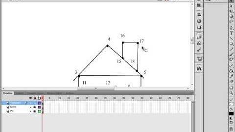Flash CS6 Tutorial 39 Connect The Dots