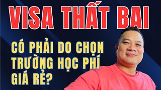 Chọn Trường Giá Rẻ Có Làm Visa Du Học Mỹ Bị Từ Chối? Ryan Trương Văn Hoàng