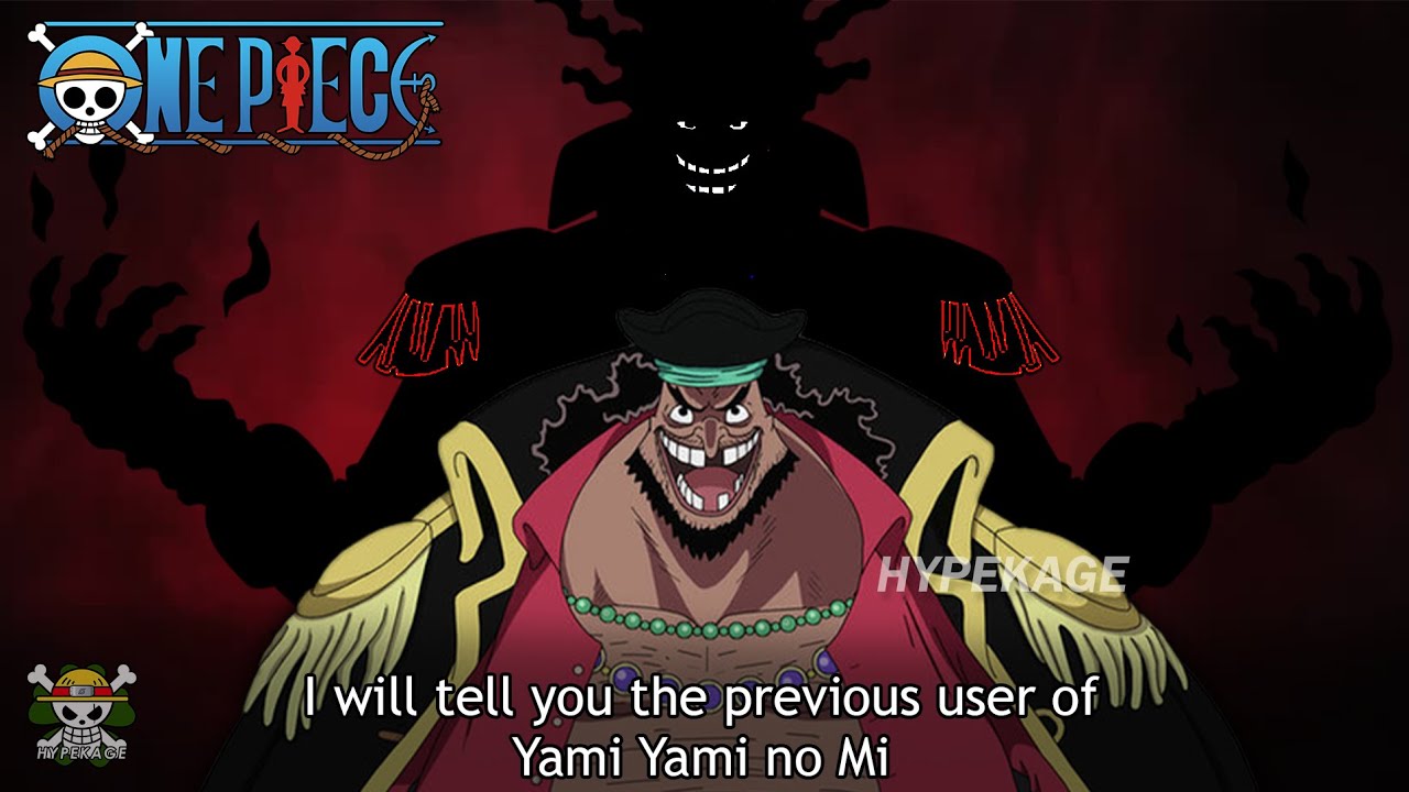 YAMI YAMI NO MI - ONE PIECE DEVIL FRUIT