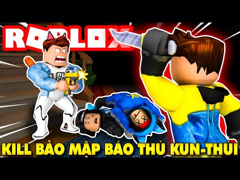 Roblox | KIA MỘT MÌNH CHỐNG LẠI SÁT NHÂN BẢO MẬP BÁO THÙ VAMY NAMLKUN - Murder Mystery 2 | KiA Phạm
