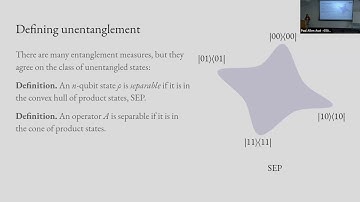 Oct 23, 2024: Thermalization and Quantum Information Workshop - Ewin Tang [UC Berkeley]