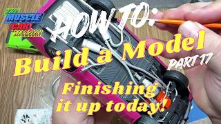 How To: Build a model kit, 1970 Challenger TA Part 17 Finishing it Up