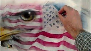 Eagle Flag Airbrush Reveal