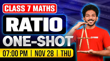 Class 7 Maths | Ratio / അംശബന്ധം | Oneshot  | Exam Winner