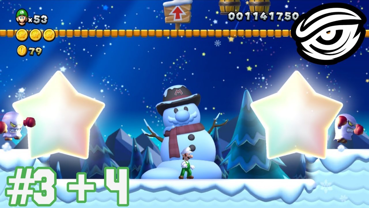 New Super Luigi U. Deluxe (#3 + 4) | Full Gameplay