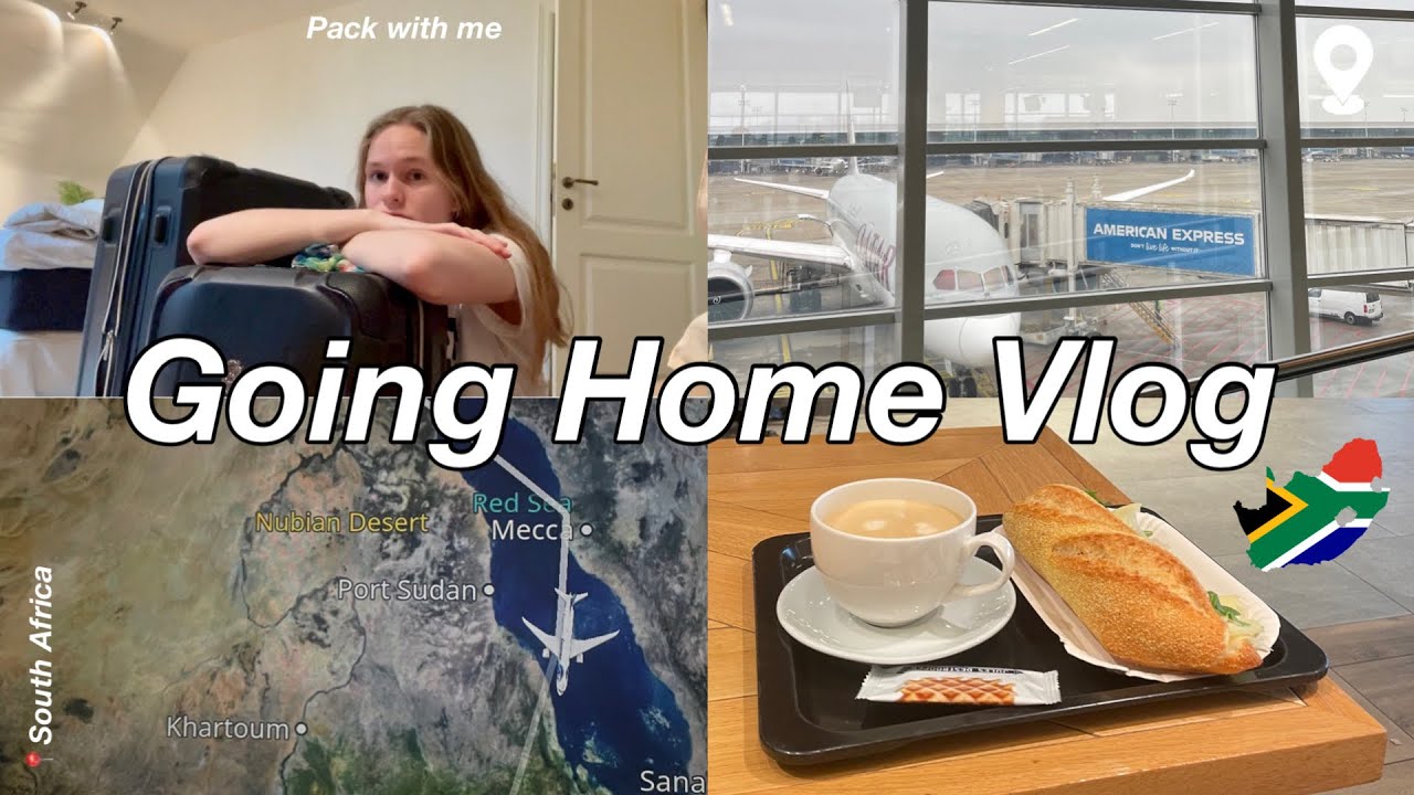 GOING HOME AFTER A YEAR ABROAD | South Africa series pt.1 - YouTube