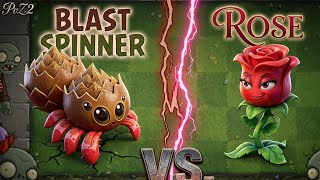 Plants vs Zombies 2 Rose vs Blast Spinner Arena gameplay #pvz2 #gameplay #video #trending #viral #1k
