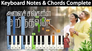 Alaichalgalai Arindhavarae Keyboard Notes \u0026 Chords | Asborn Sam | John Rohith | #tamilchristiansongs