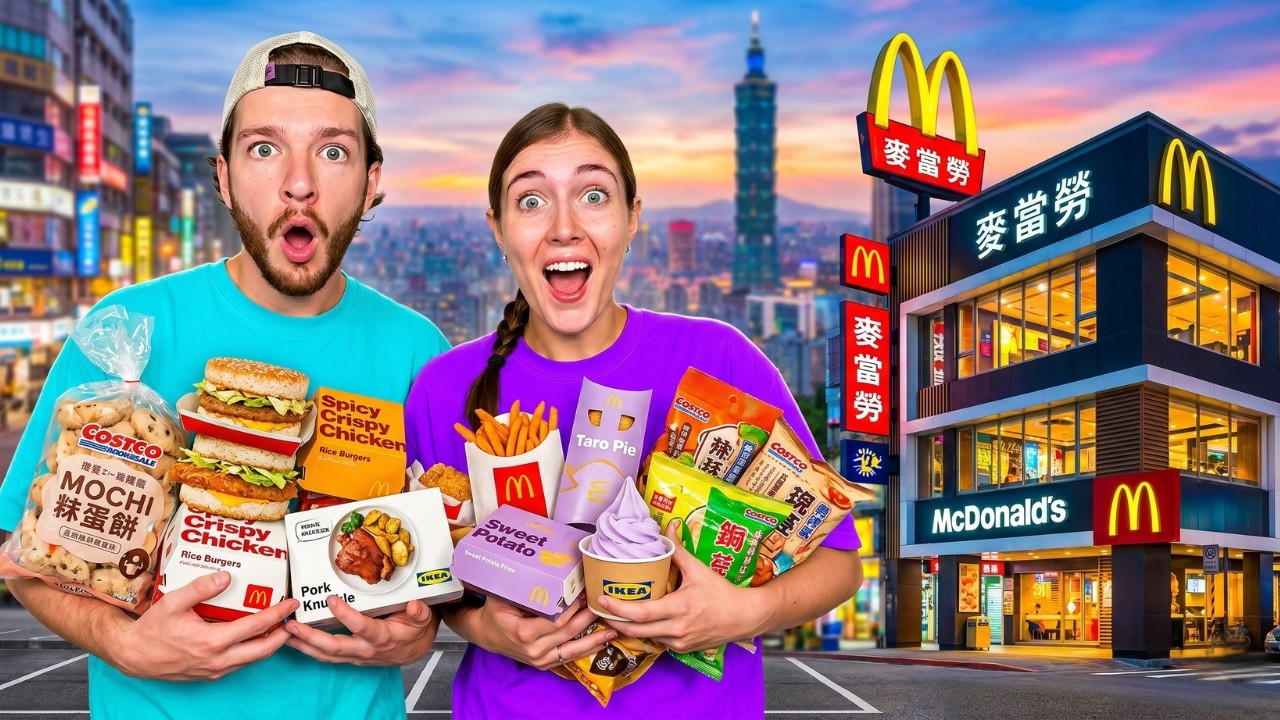 EST-CE QUE LE FAST-FOOD EST MEILLEUR À TAÏWAN ? 🇹🇼