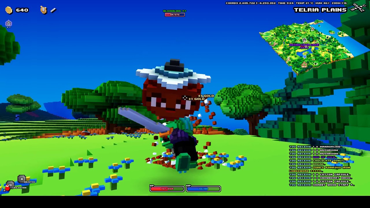 Cube World Exploration