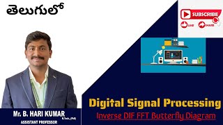 8-point IDFT using DIF FFT in digital signal processing #digital #signal #processing #btech #ece