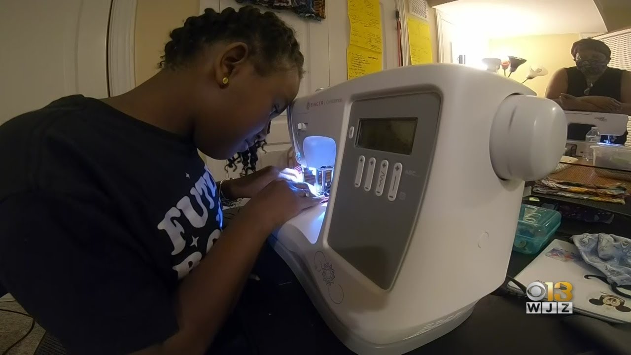 Fourth-Grader Starts Business Making Custom Face Masks Amid Coronavirus Pandemic