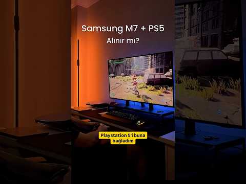 Video PS5’i 43 ?nç Samsung M7 Monitöre Ba?lad?m