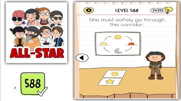 Brain test All Star level 588 Solution