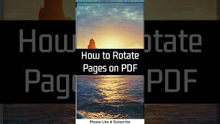 How to Rotate Pages of PDF file Permanently for FREE