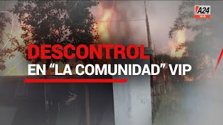 🚨 Descontrol y fuego en "La Comunidad VIP" I A24