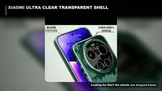 For Xiaomi 17 Ultra Clear Transparent Soft TPU Silicone Phone Cases Back Covers for Xiaomi Mi 17Ultr screenshot 4