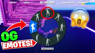 *NEW* Fortnite Map with EVERY OG EMOTE!
