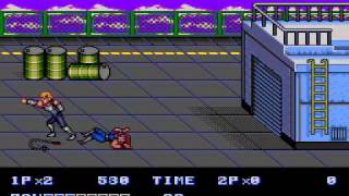 Double Dragon 2 - Genesis - Mission 1 Walkthrough