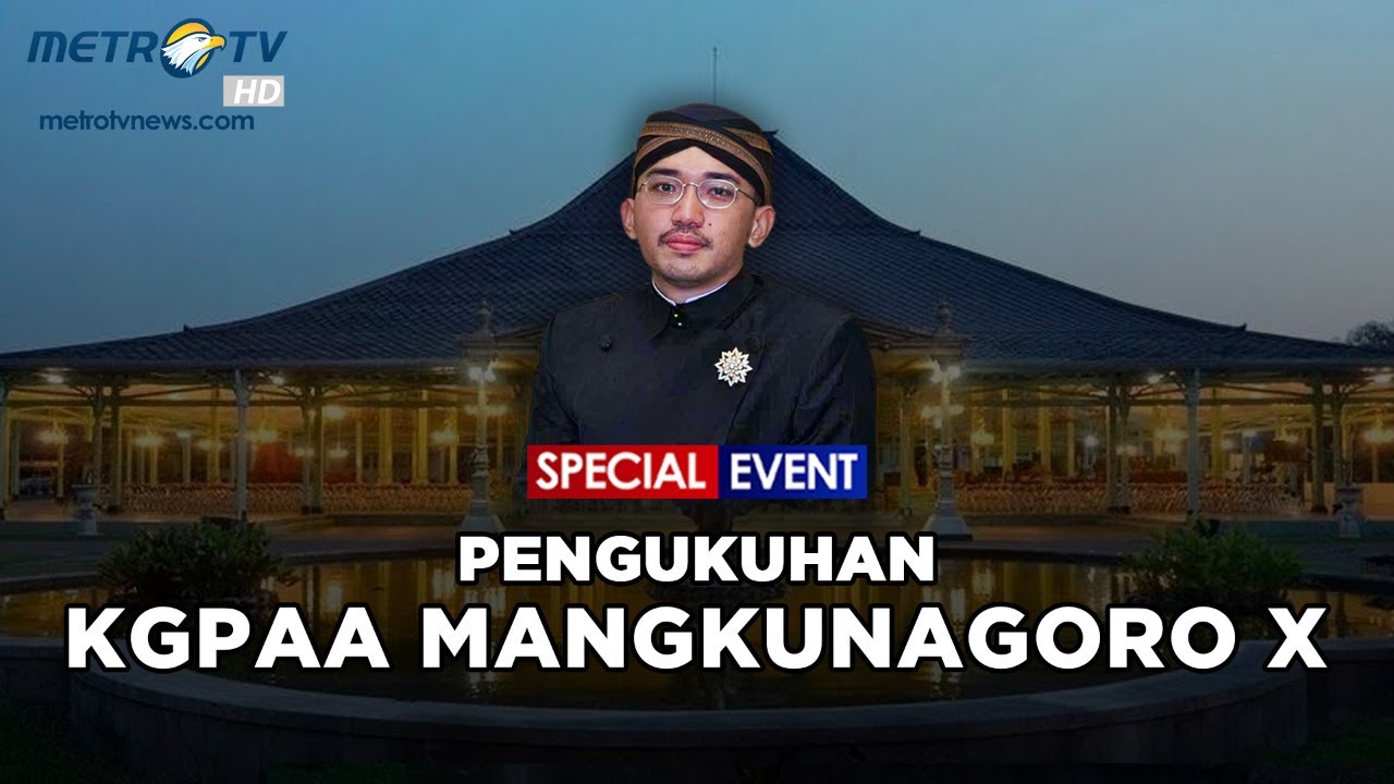 Pengukuhan KGPAA Mangkunegara X