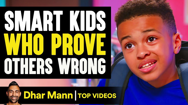 Smart Kids Who Prove Others Wrong | Dhar Mann