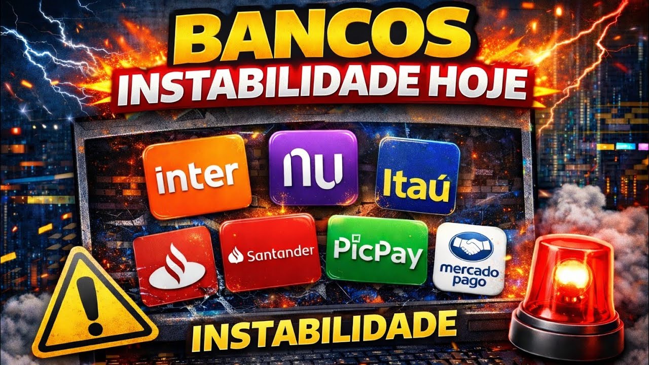 Nubank, Inter e PicPay CAÍRAM? Entenda a instabilidade de hoje