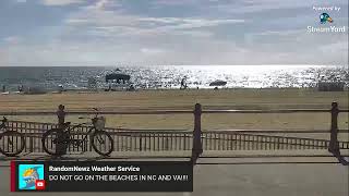 Invest 98L, LIVE STREAM! (Webcams)  - North Topsail Beach Pier