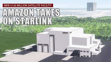 Amazon unveils satellite facility for upcoming 