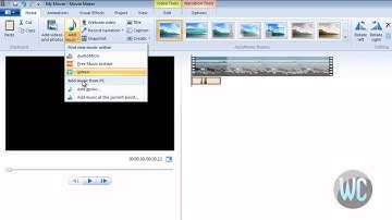 Windows Live Movie Maker 2012 - Record Narration