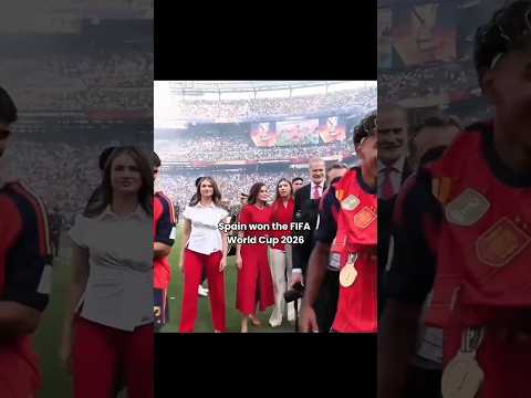 Video princess Leonor and infanta Sofia celebrate Spain's victory
