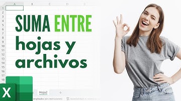 Cómo sumar VARIAS HOJAS en Excel