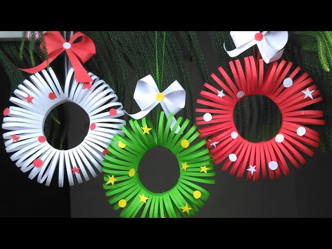 Paper Crafts For School | Christmas Crafts | Christmas Decorations Ideas | Paper Craft | Paper
