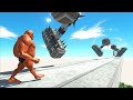 Giant Rotating Hammer Trap - Animal Revolt Battle Simulator