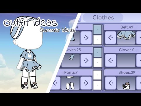 Gachalife Outfit Ideas Summer Youtube