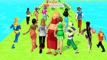 Run Rich 3D all characters and all skins☺️😏😱  | all levels | gameplay android,iOS