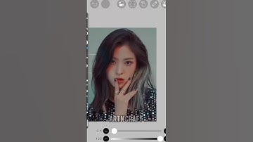 Simple smudge edit on  ryunjin 💗💜 #ibispaintx #smudge#ryunjin #shorts