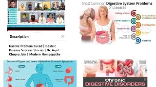 Gastrointestinal & Hepatic diseases पेट के रोग Many types Cured by Dr.Arpit Chopra  ModernHomeopathy